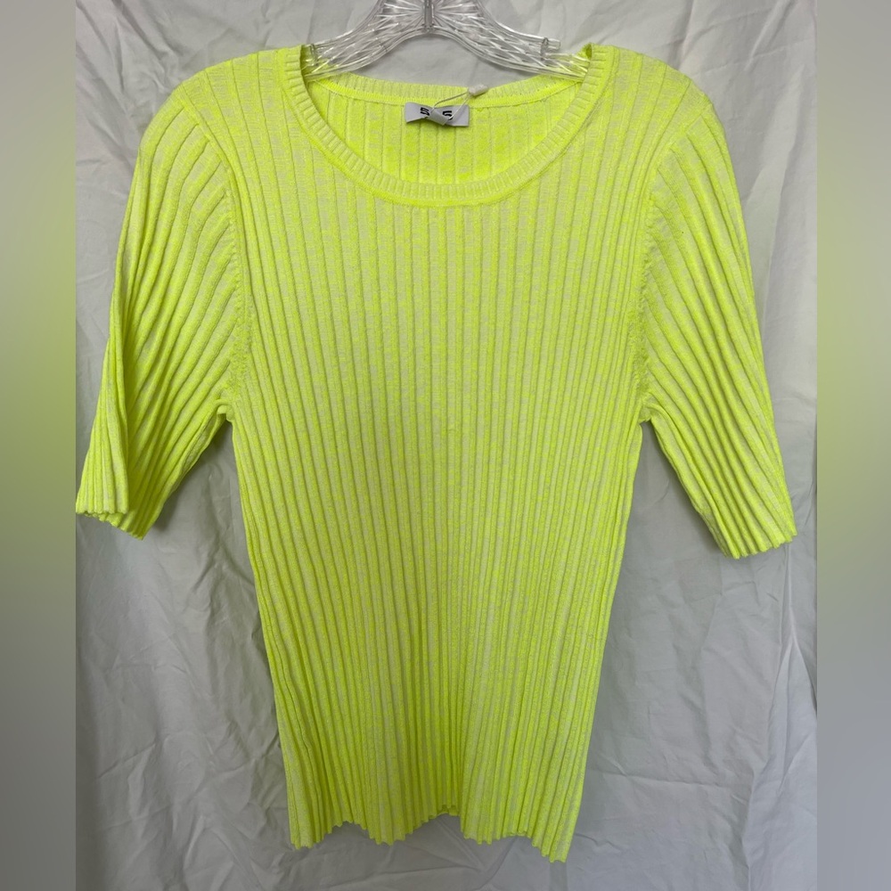 NWT 525 lime green top w stretch, size XL